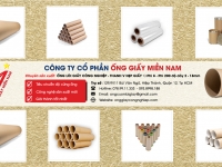 CÔNG TY ỐNG GIẤY MIỀN NAM LÀ ĐƠN VỊ SẢN XUẤT ỐNG LÕI GIẤY UY TÍN CHO QUÝ KHÁCH HÀNG